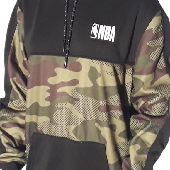 NBA Black/Camo Hoodie Pullover - Picture 2 of 8